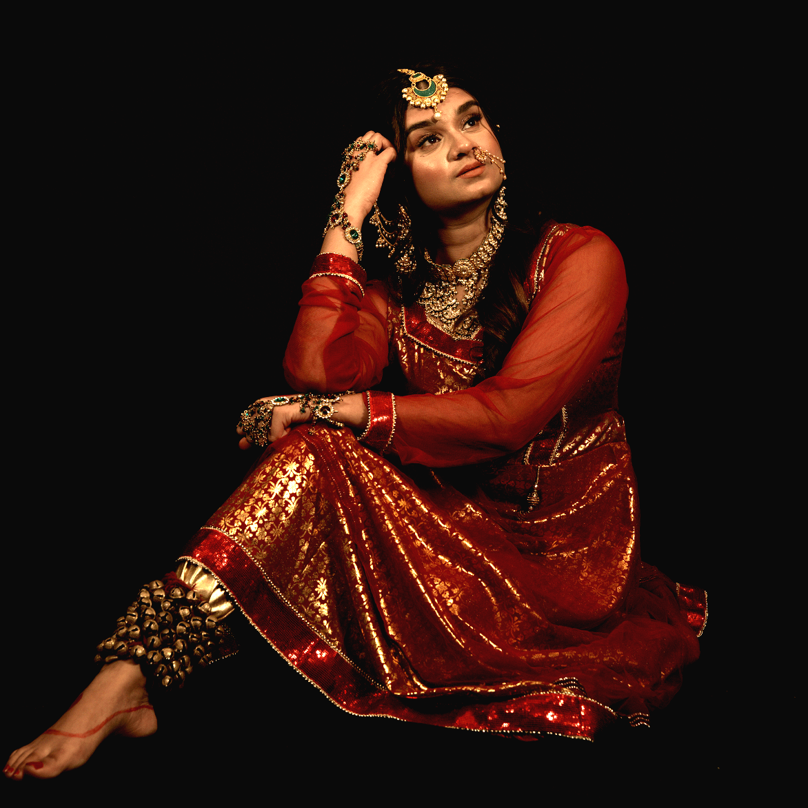 Anarkali the Musical Anarkali solo white dress